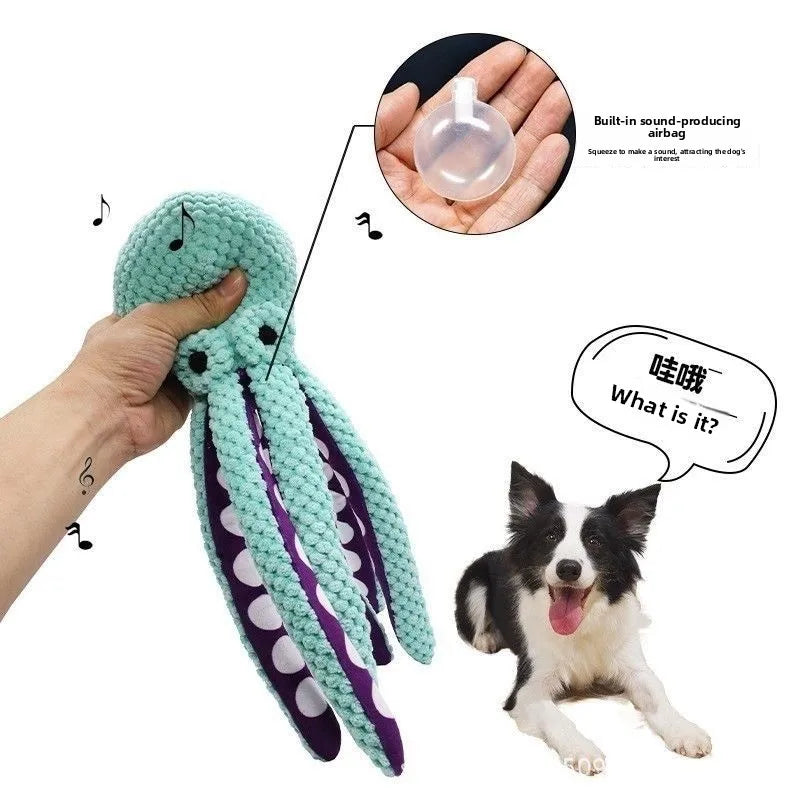 Plush Squeaky Dog Toy