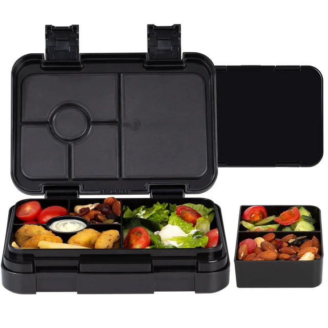Cartoon Printed Microwavable Bento Lunch Box with 5 Compartments