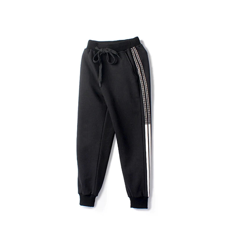 Kids & Baby Boys Cotton Loose Sports Pants – Elastic Waist Trousers for Children (Ages 5–12)