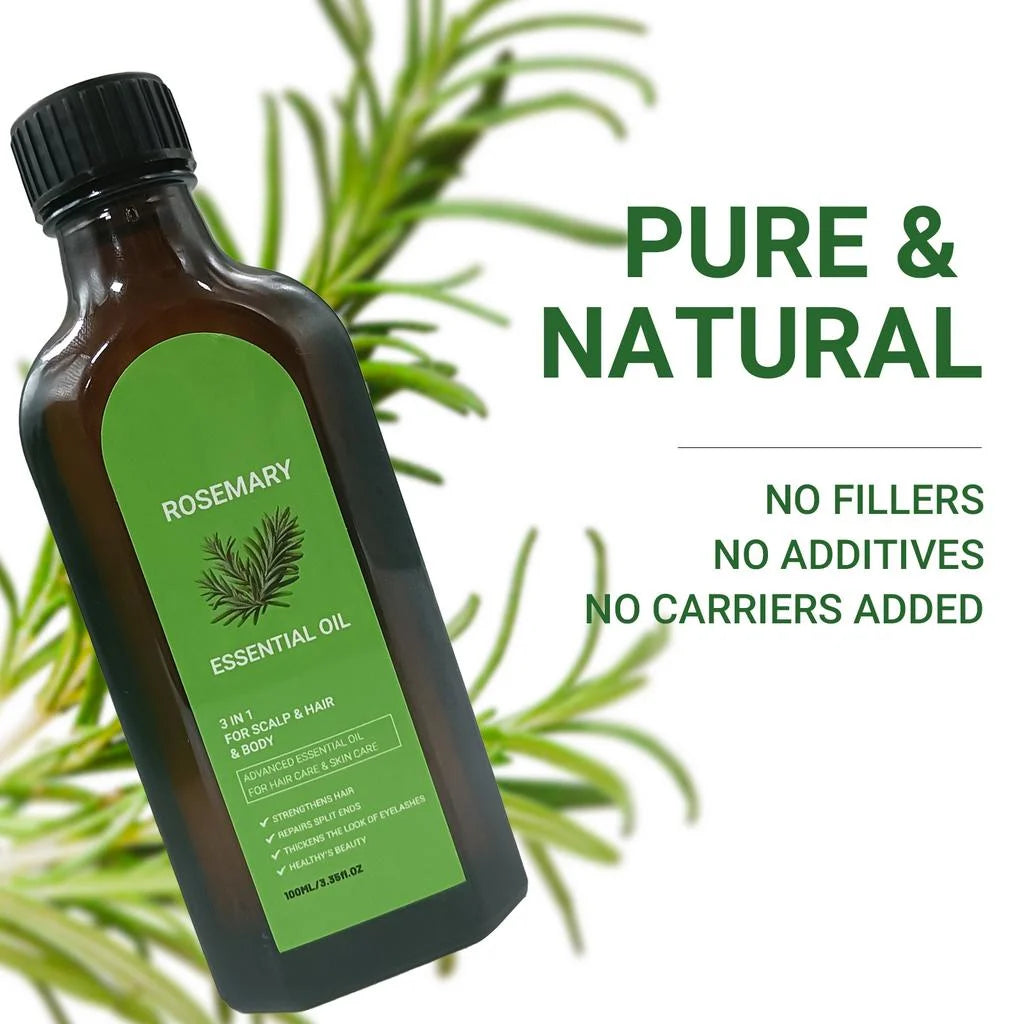 Rosemary Hair Care Oil – Nourishing & Moisturizing Formula for Dry and Damaged Hair