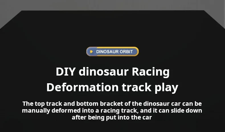 Transforming Vehicle Toy with Foldable Race Track