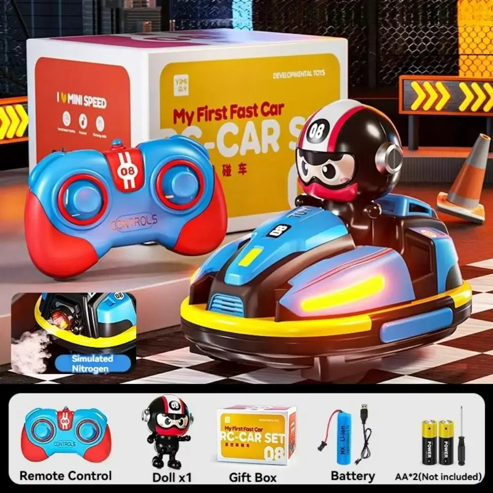 RC Battle Bumper Car Toy – Remote Control Bumper Kart for Kids