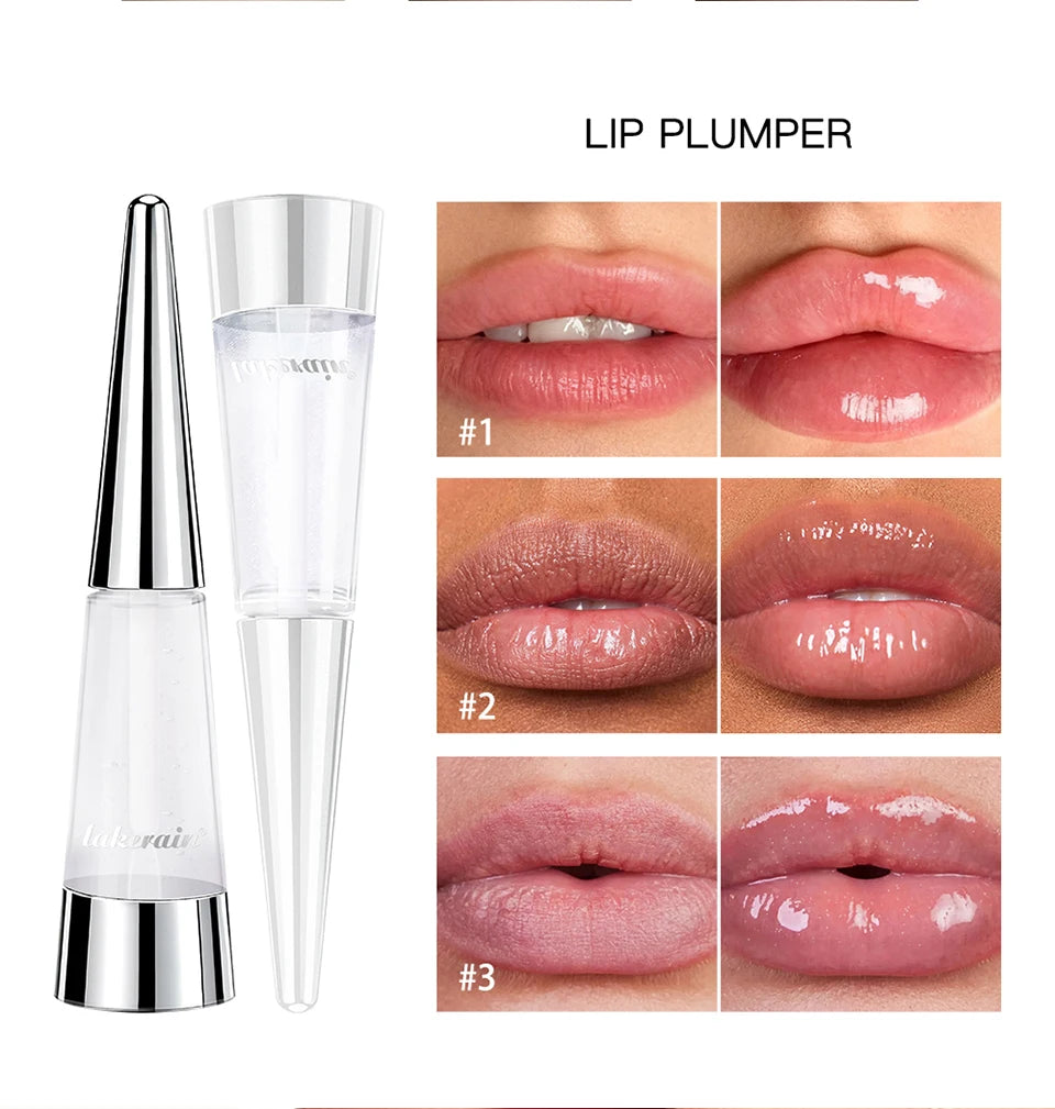 Hydrating Lip Plumper Gloss – Moisturizing Serum for Fuller, Smoother Looking Lips