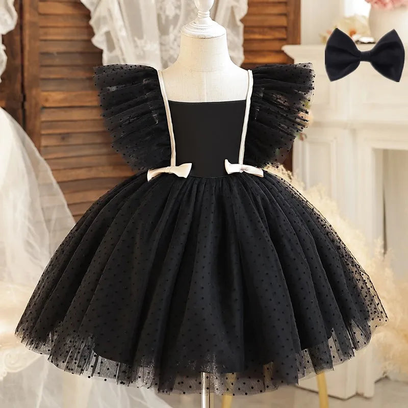 1Y-5Y Baby Girl Birthday Party Dress Princess Outfit Kids Formal Pageant Ball Gown Infant Carnival Vestiges