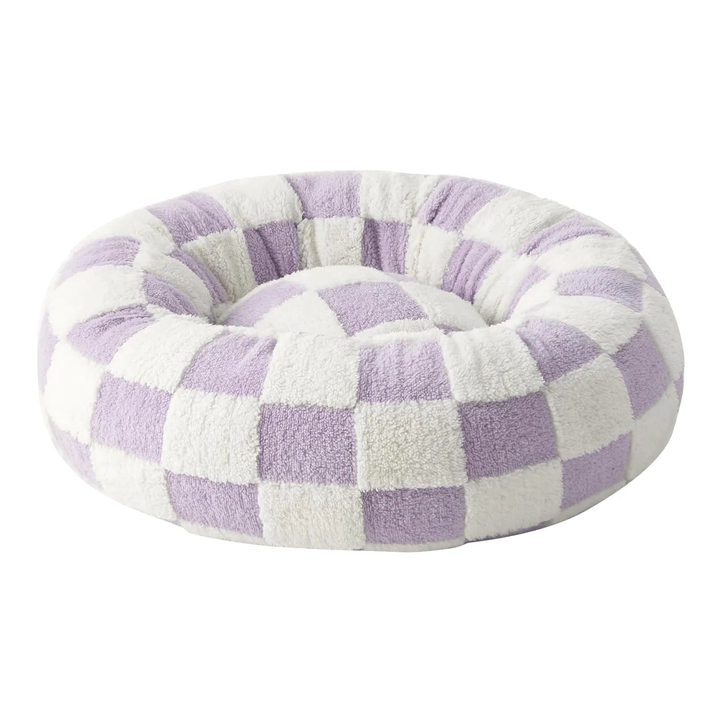 Washable Orthopedic Dog Bed for Small Dogs, Soft Plush Pet Sofa, Cozy Puppy Bed with Non-Slip Bottom