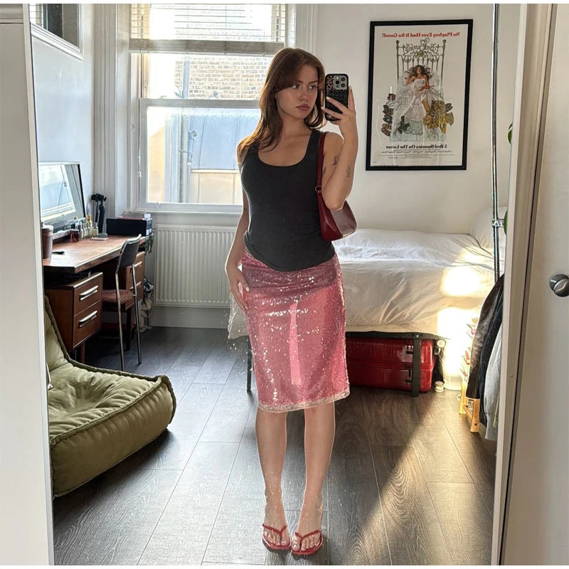 Women's Sequin Mini Skirt Collection