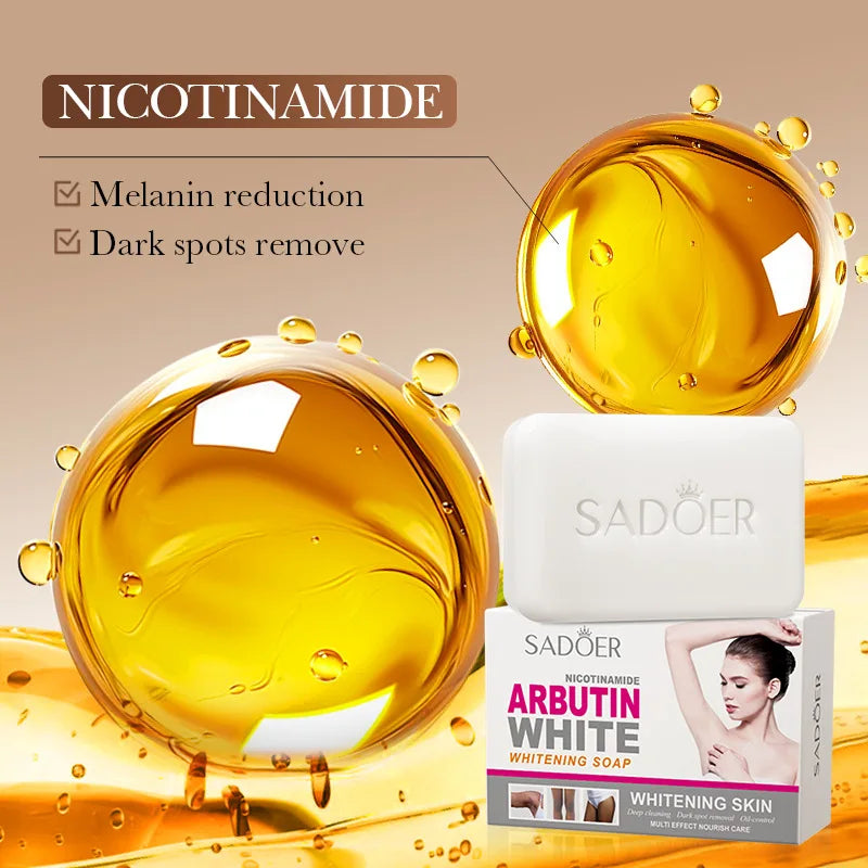 SADOER Face and Body Cleansing Soap Bar