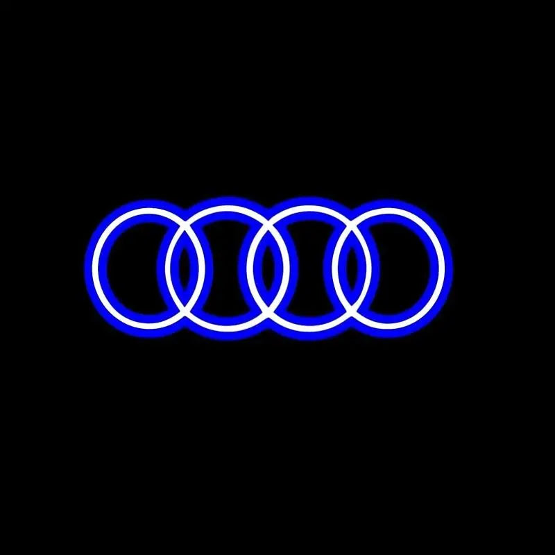 HD LED Car Door Welcome Logo Projector Lights for Audi A3 A4 A5 A6 A7 Q3 Q5 Q7 S3 S4 S5 RS SQ5 S Line Quattro Models