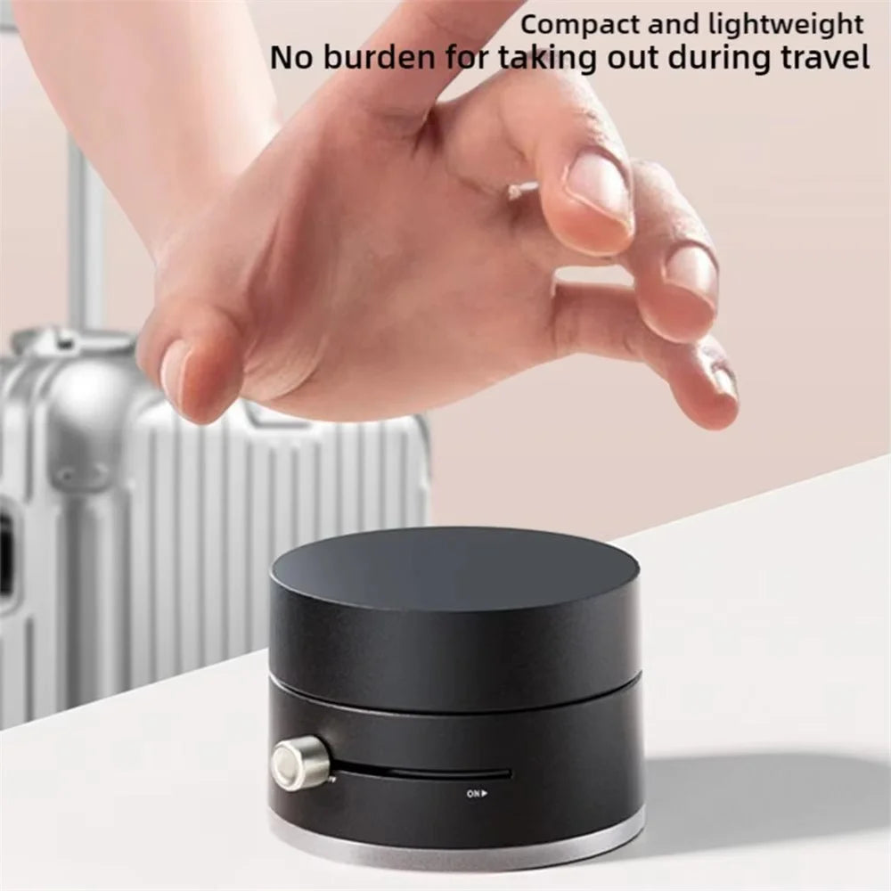 Magnetic Car Phone Holder – Foldable Dashboard Stand with 360° Rotation and Suction Cup Mount