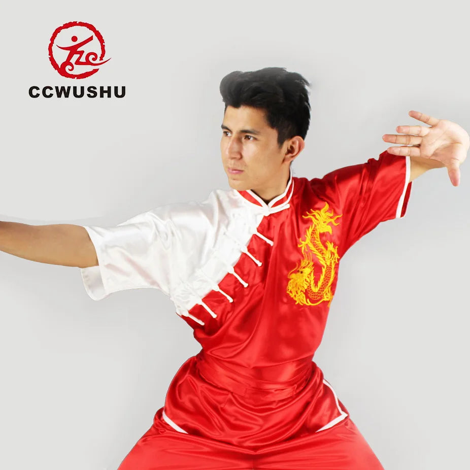 Traditional Chinese Martial Arts Uniform: Wushu Uniform Changquan Nanquan Clothes for Sports and Cultural Activities