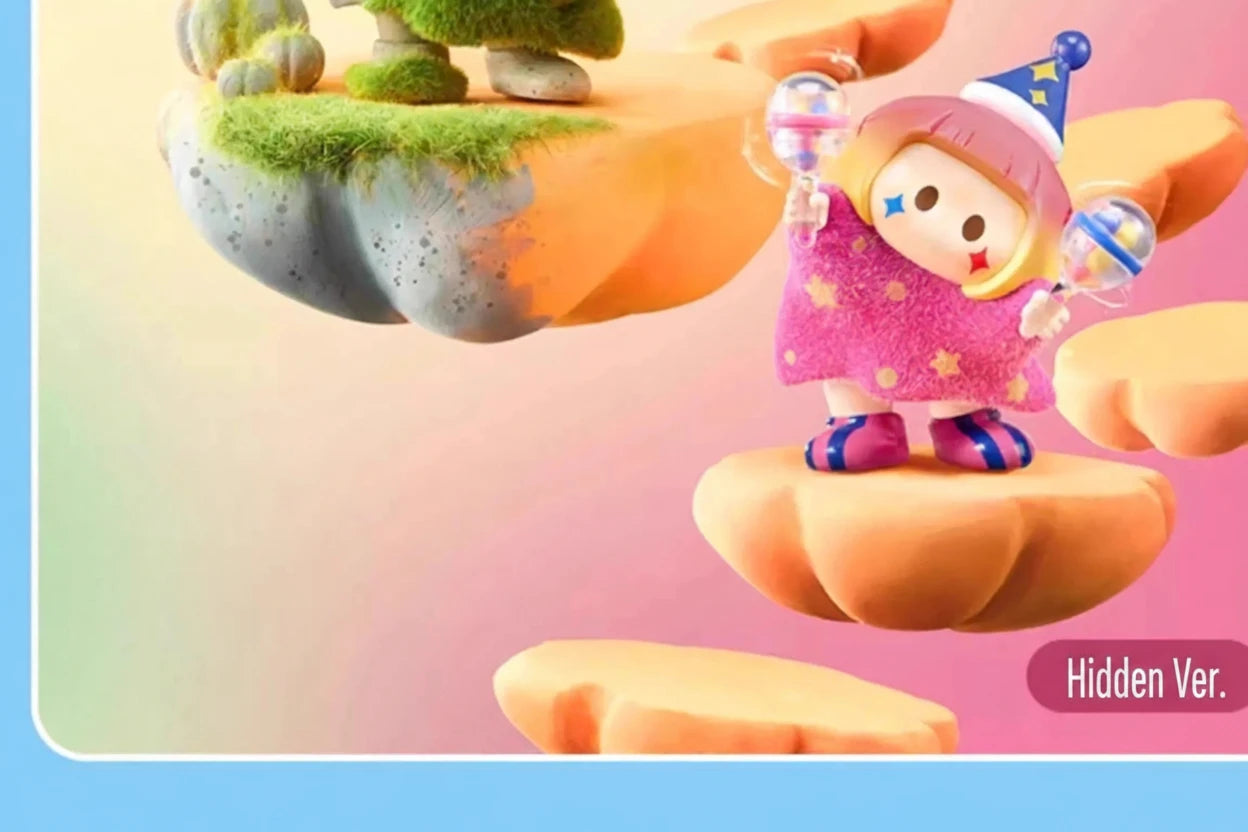 Original Yoyo Cute Tilting Head Series Blind Box Mystery Collectible Figurine – Decorative Display Toy & Gift