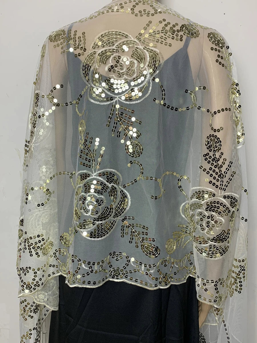 JJYANJIN Tassel Evening Shawl Wrap