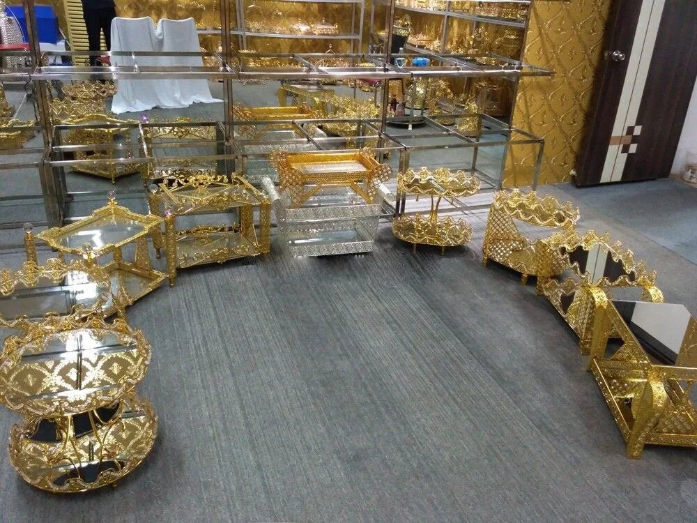 Modern Rekebot 4-Piece Coffee & Tea Table Set – Sleek New Design, Perfect for Any Space