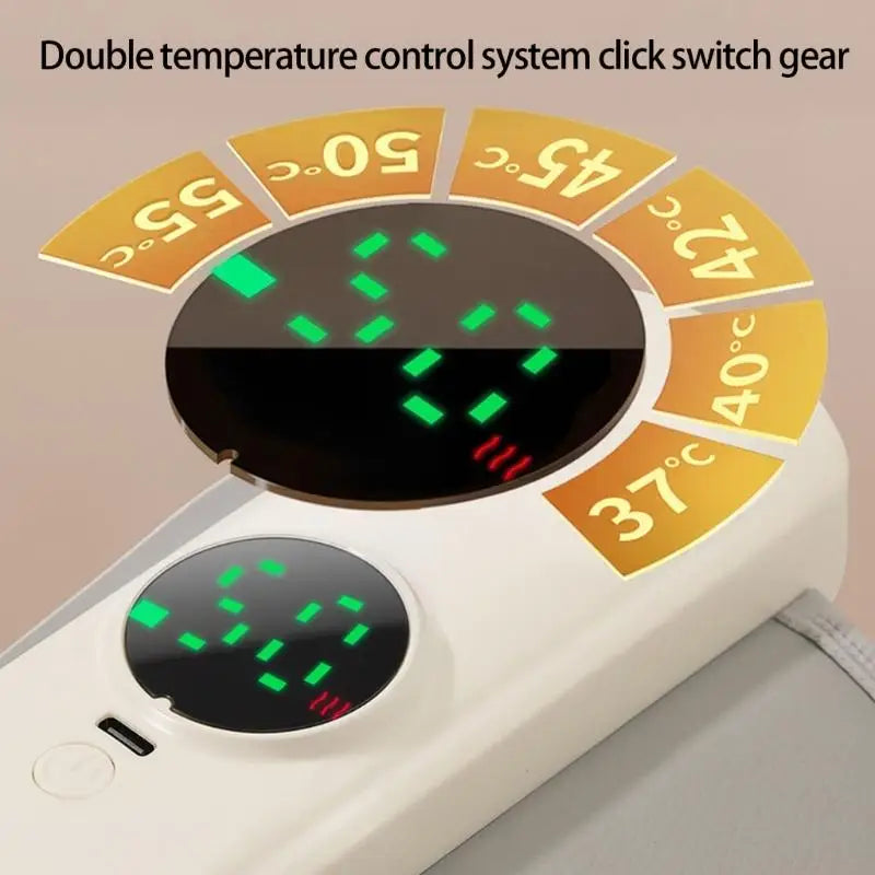 Portable Rechargeable Baby Bottle Warmer with Temperature Control