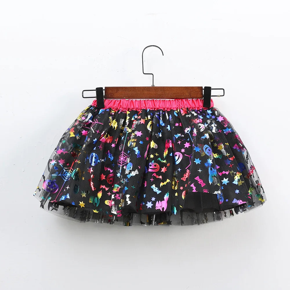 Girls' Halloween Tutu Skirt