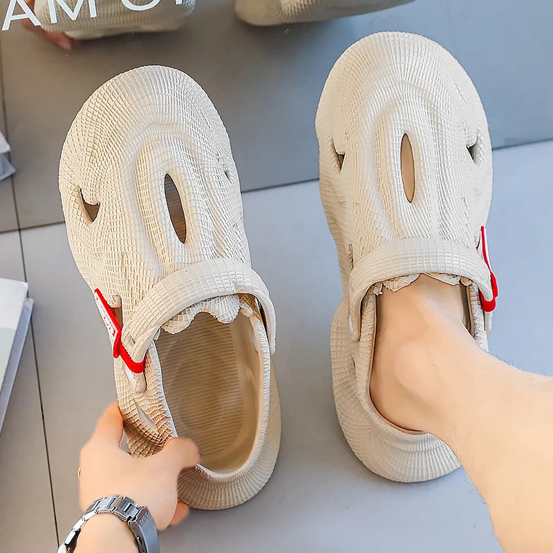 Unisex EVA Non-Slip Beach Sandals — Anti-Odor Sports Slides for Indoor & Outdoor
