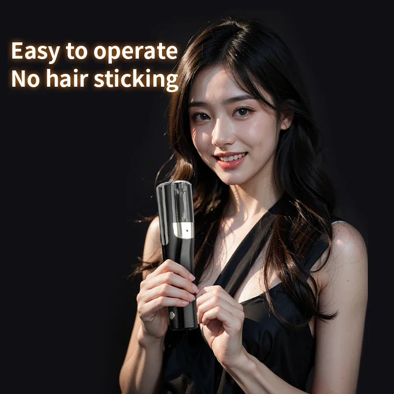 Cordless Professional Hair Split End Trimmer – Automatic Ends Remover for Dry, Damaged & Brittle Hair