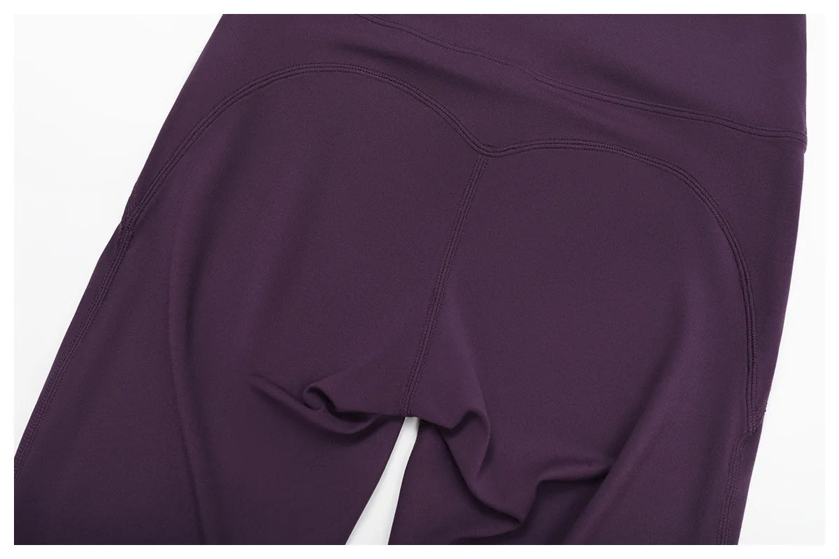 Women's 2-Piece Seamless Yoga Set – Leggings & Crop Top