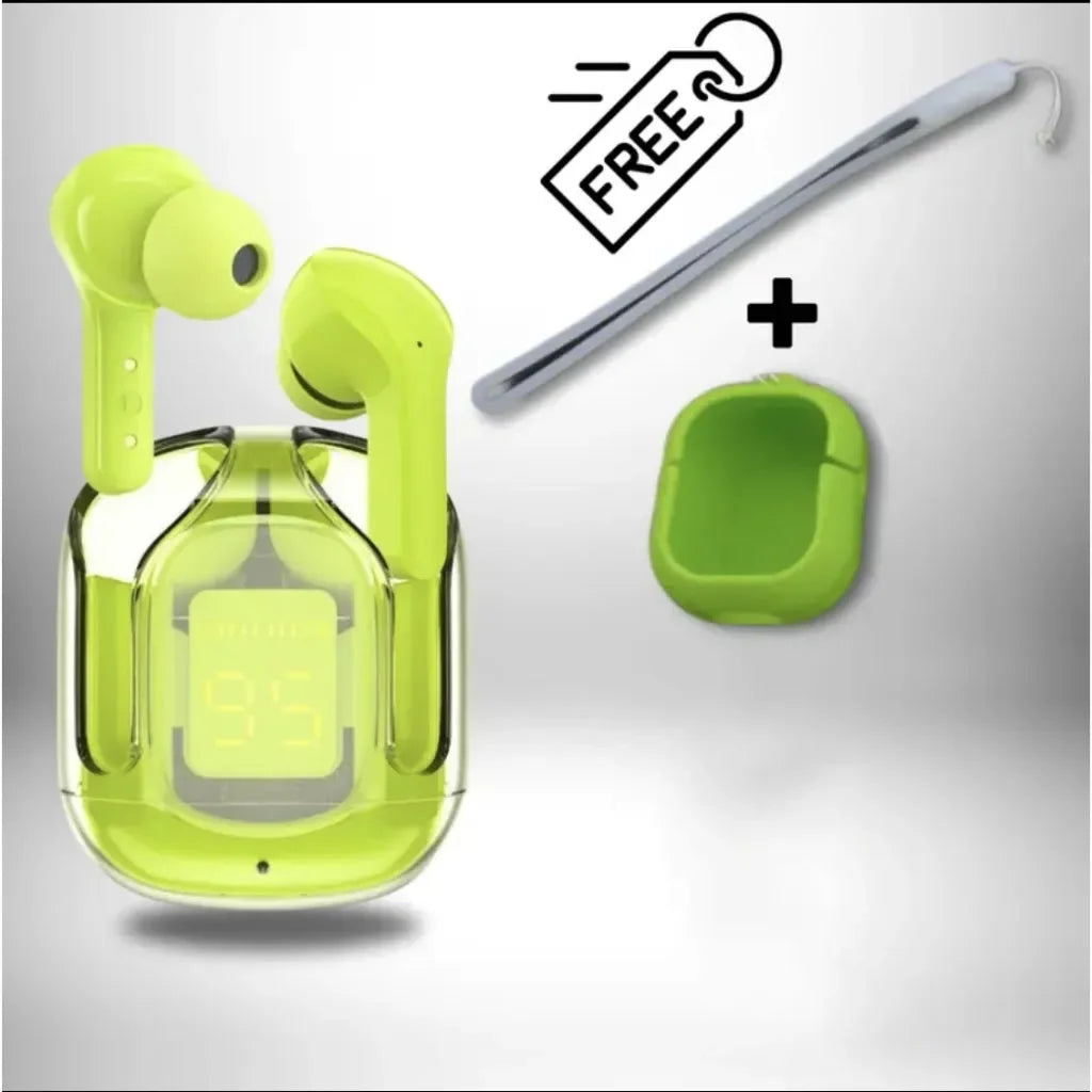 T2 TWS Gaming Earbuds Bluetooth 5.3 – HD HiFi Stereo, Noise Reduction, Wireless Earphones with Protective Case & Lanyard
