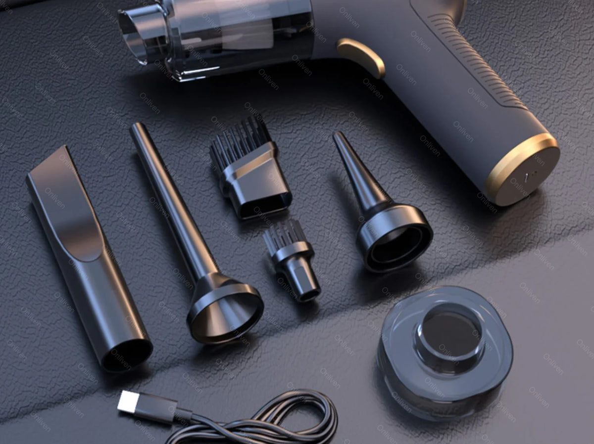 SZUK Cordless Handheld Car Vacuum Cleaner and Air Blower