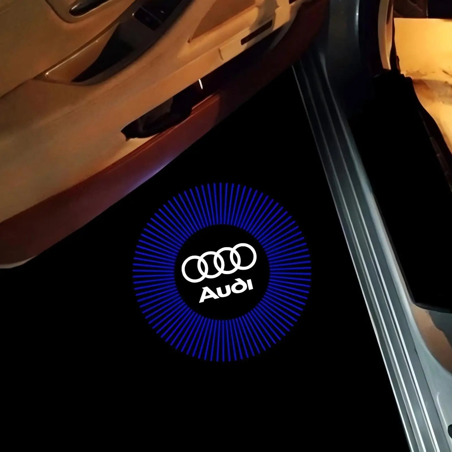 HD LED Car Door Welcome Logo Projector Lights for Audi A3 A4 A5 A6 A7 Q3 Q5 Q7 S3 S4 S5 RS SQ5 S Line Quattro Models