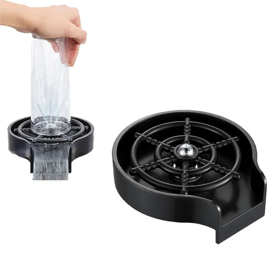Automatic High-Pressure Cup Washer – ABS Kitchen Accessory for Coffee Bars & Home Use