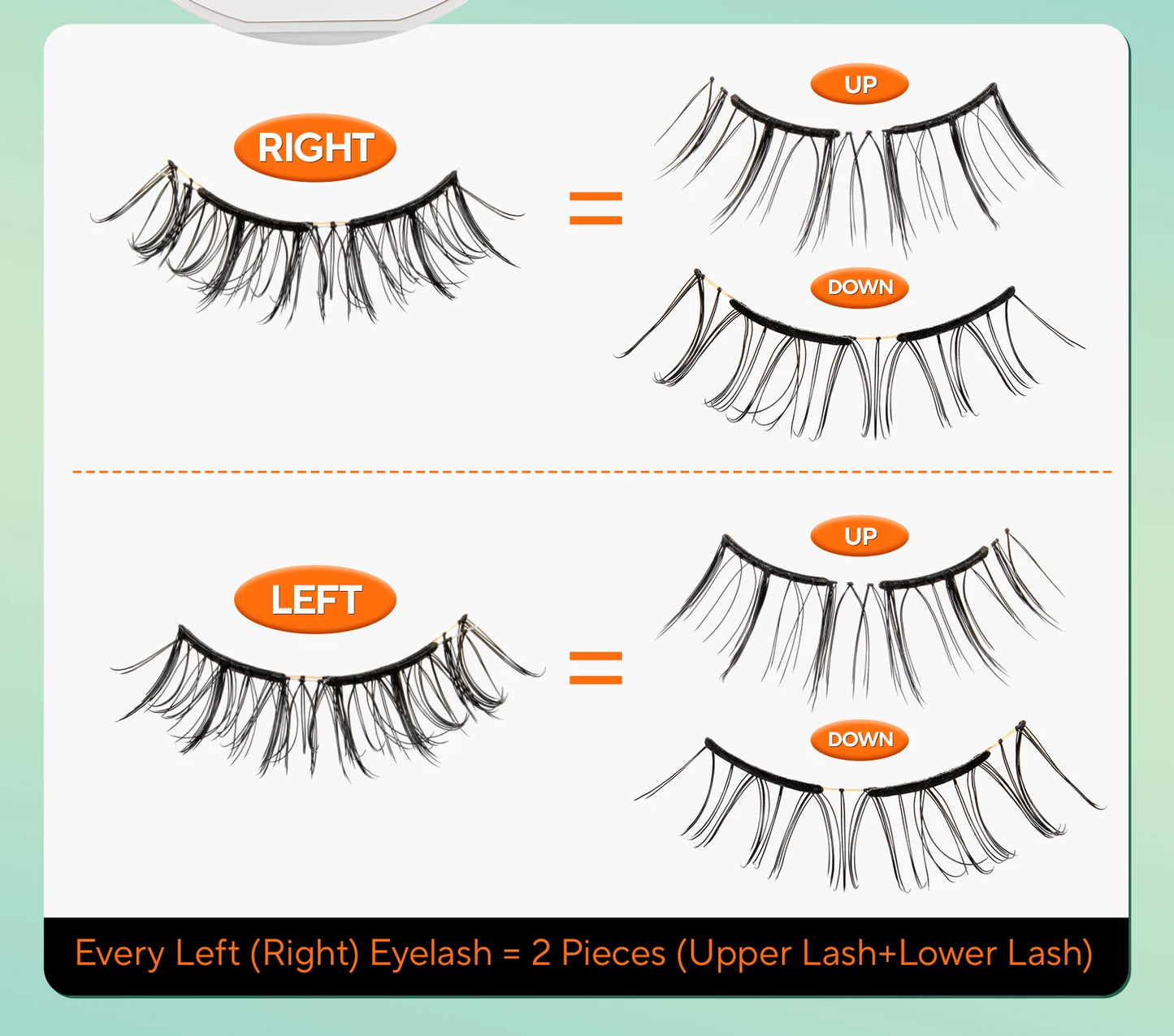 Soft Magnetic Eyelashes – No Glue Needed | Reusable | Natural 3D Look | Easy to Apply