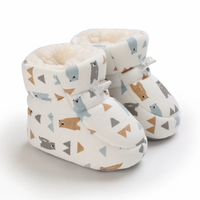 Baby Winter Boots – Soft Sole, Non-Slip Shoes for Newborns, Toddlers, Boys and Girls