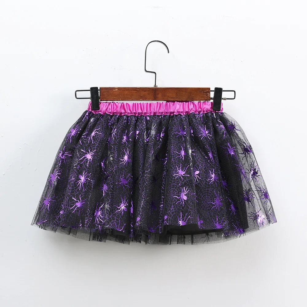 Girls' Halloween Tutu Skirt