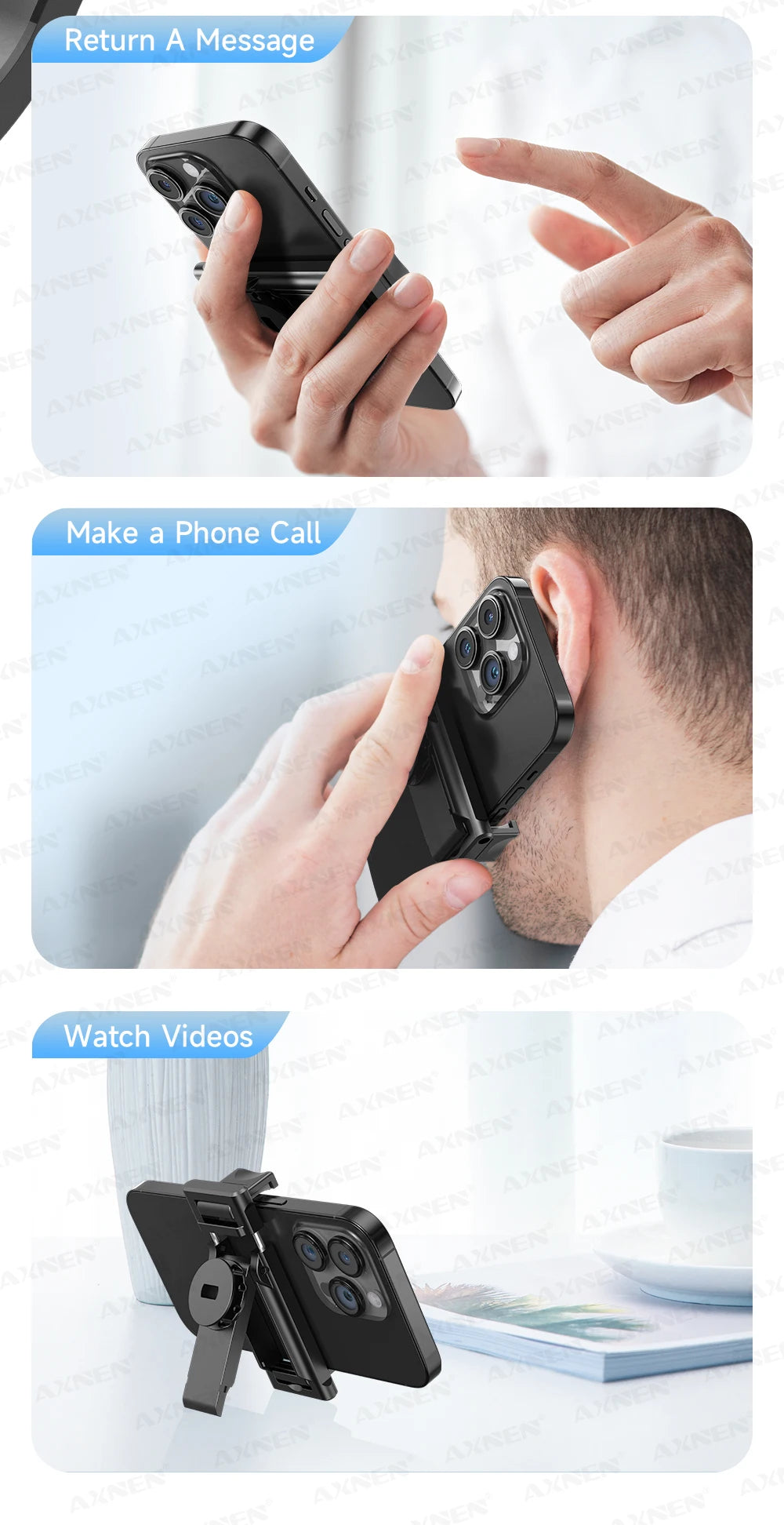 AI Face-Tracking Selfie Stick Tripod with Bluetooth Remote