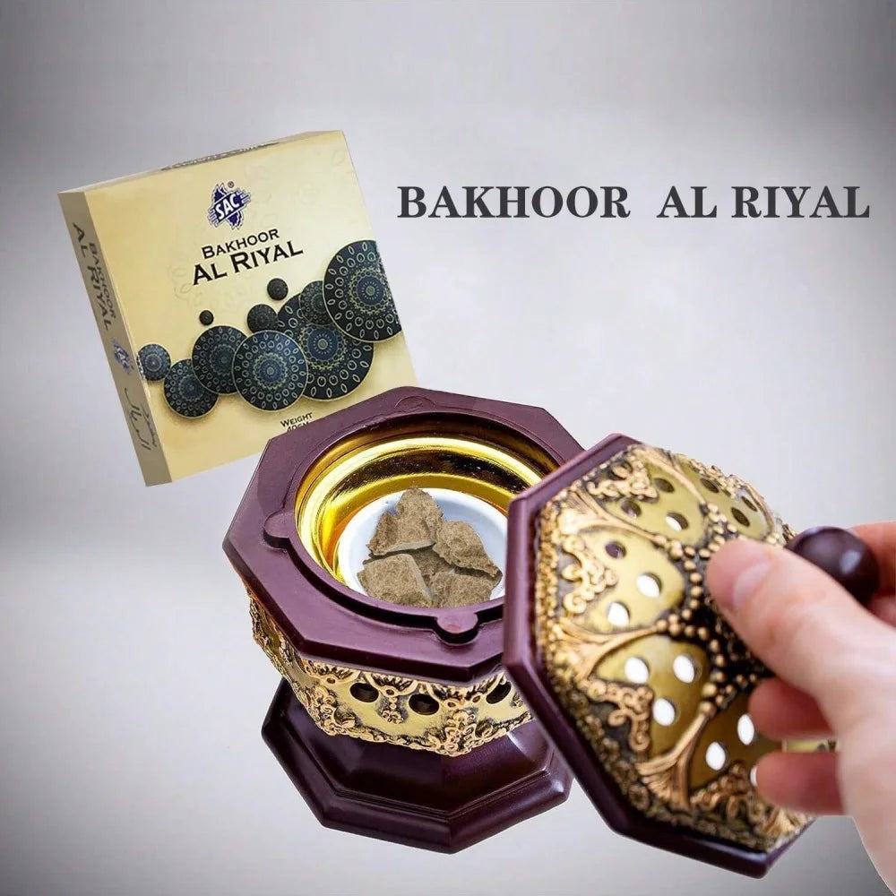 Arabic Bakhoor Al Riyal & Al Raas – Home Fragrance & Aromatherapy