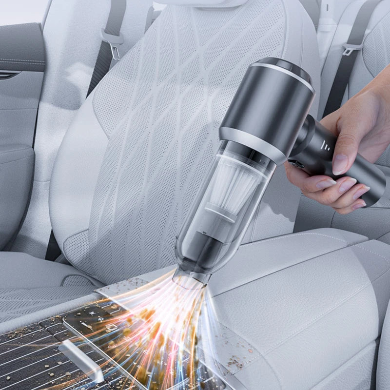 Portable Cordless Car Vacuum Cleaner – High Power Brushless Motor Handheld Vacuum & Air Duster