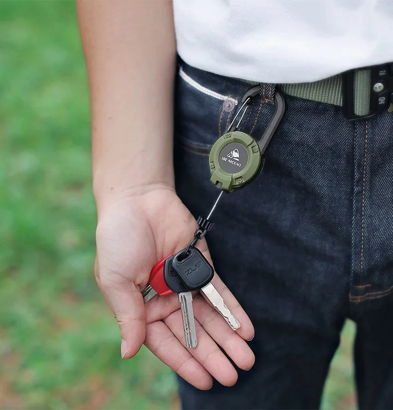 ISE MOUNT Retractable Keychain Clip