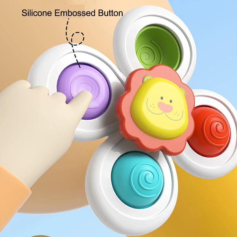 Suction Cup Spinner Cat Toy