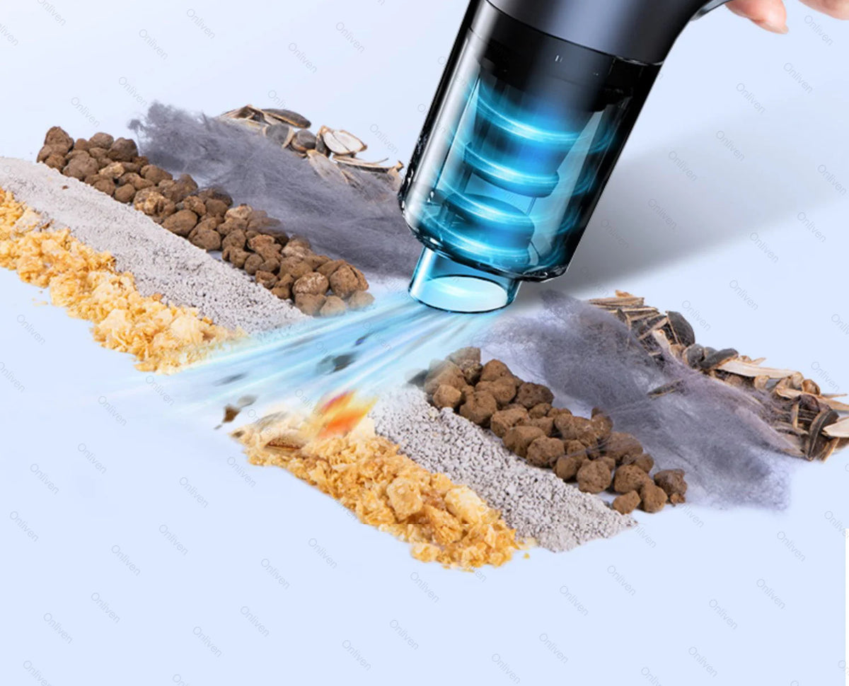 SZUK Cordless Handheld Car Vacuum Cleaner and Air Blower