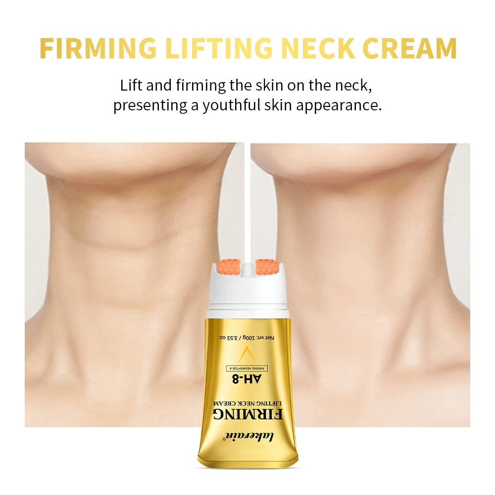 AH-8 Moisturizing Neck Cream, Firming Care for the Appearance of Crepey Skin, Hydrating Daily Skincare