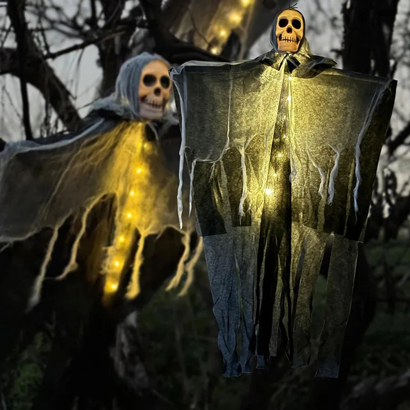 Halloween Skull Hanging Ghost Decoration