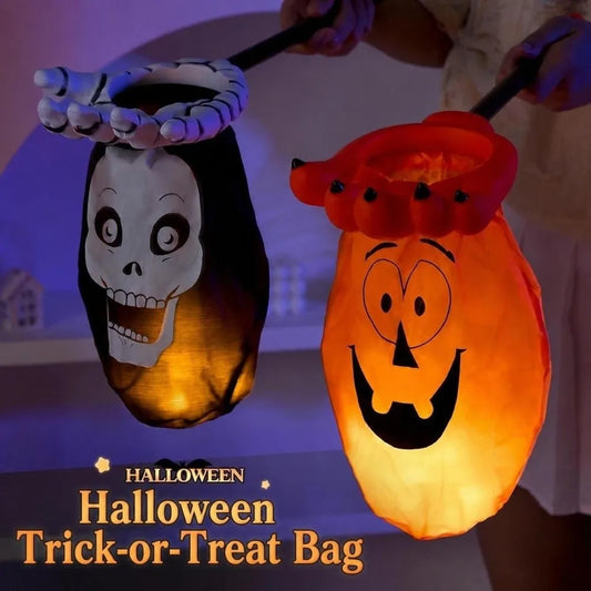 Halloween Hand-Shaped Trick-or-Treat Candy Bag