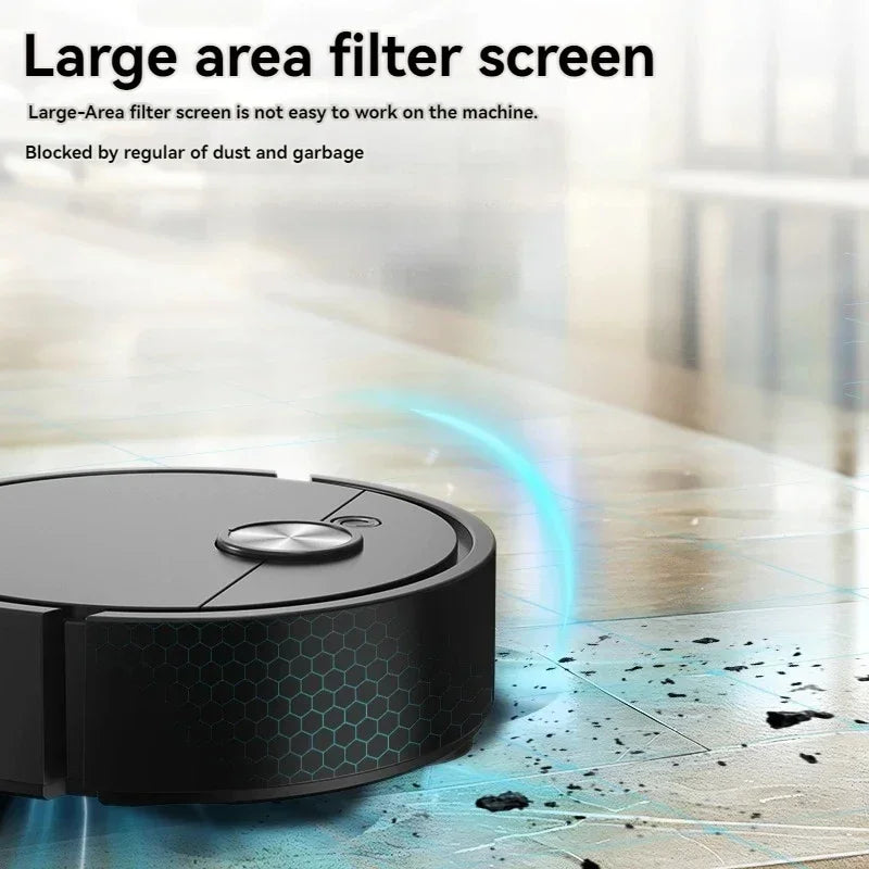 Automatic Robot Vacuum Cleaner 5-in-1 – Smart Sweeper, Mop & Mini Cleaning Machine with USB Charging for Home (2026 Model)