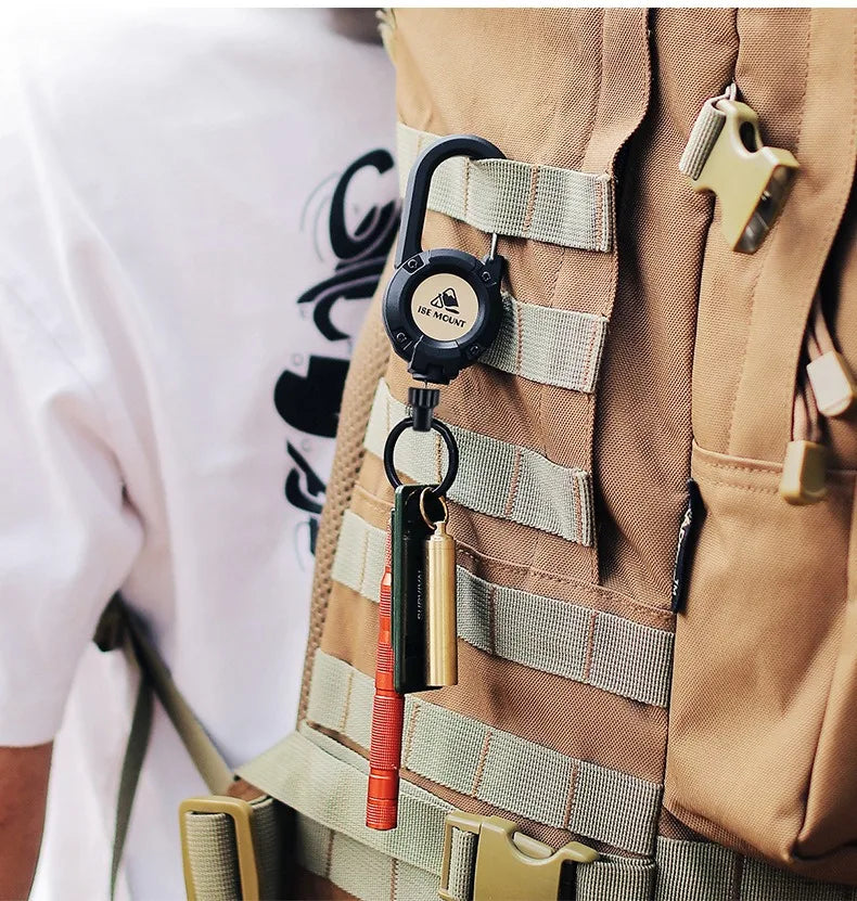 ISE MOUNT Retractable Keychain Clip