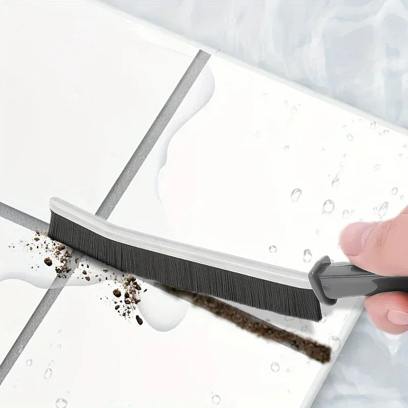 Multi-Purpose Cleaning Brush – Hard-Bristle Scrubber for Windows, Tile Joints, Crevices & Gaps