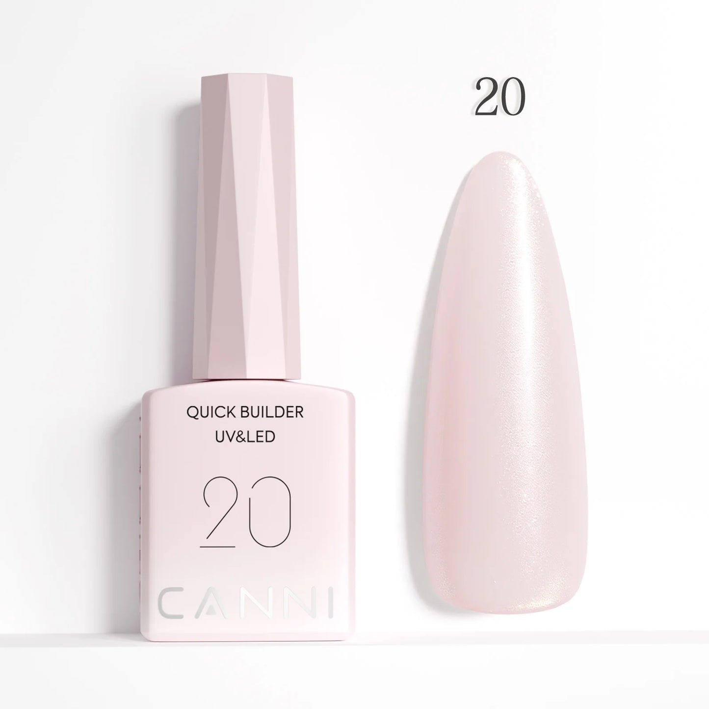 HEMA/TPO-Free Builder Gel – Self-Leveling UV Gel in Bottle, Semi-Permanent Nail Extension & Rubber Base Gel