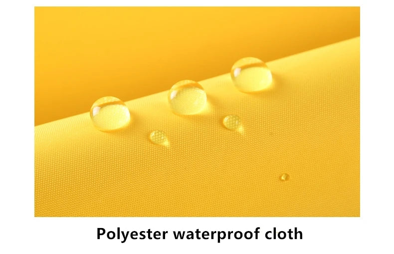 Children's Waterproof Rainwear Set – One-Piece Hooded Jumpsuit for Boys & Girls | Cartoon Dinosaur Design