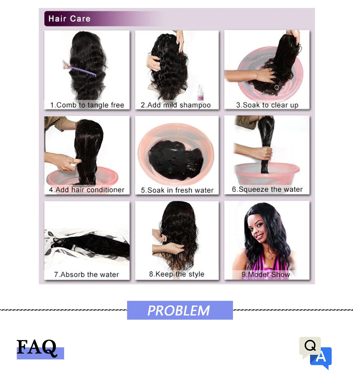 24-Inch Synthetic Twist Braid Ponytail Extension with Rubber Band – Braided Hair for Women, Daily Wear