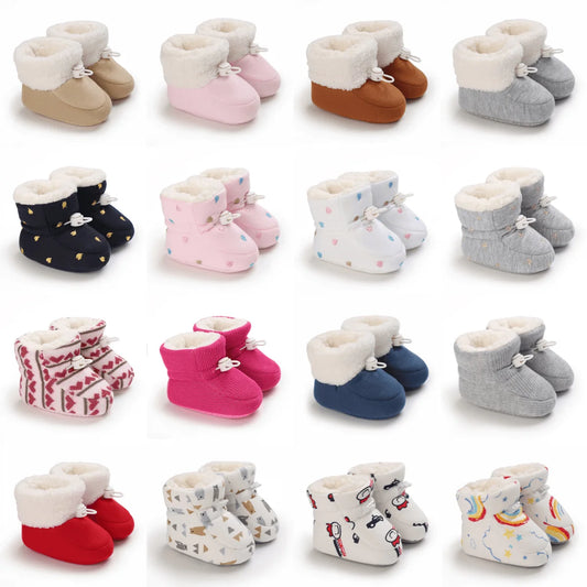 Baby Winter Boots – Soft Sole, Non-Slip Shoes for Newborns, Toddlers, Boys and Girls