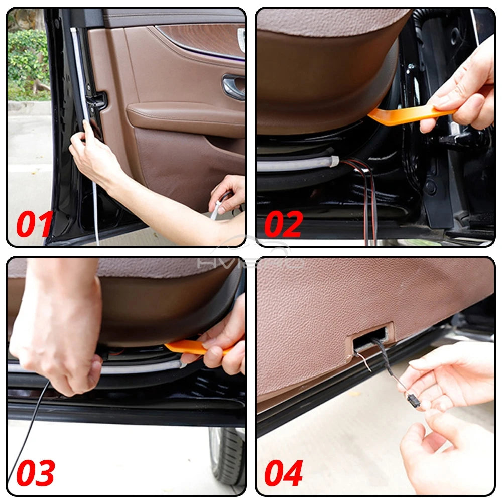 12V Car Door Warning Light
