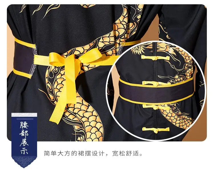 2025 festival performance martial arts clothes dragon and lion dance drum training costume new classic kungfu exercise tracksuit