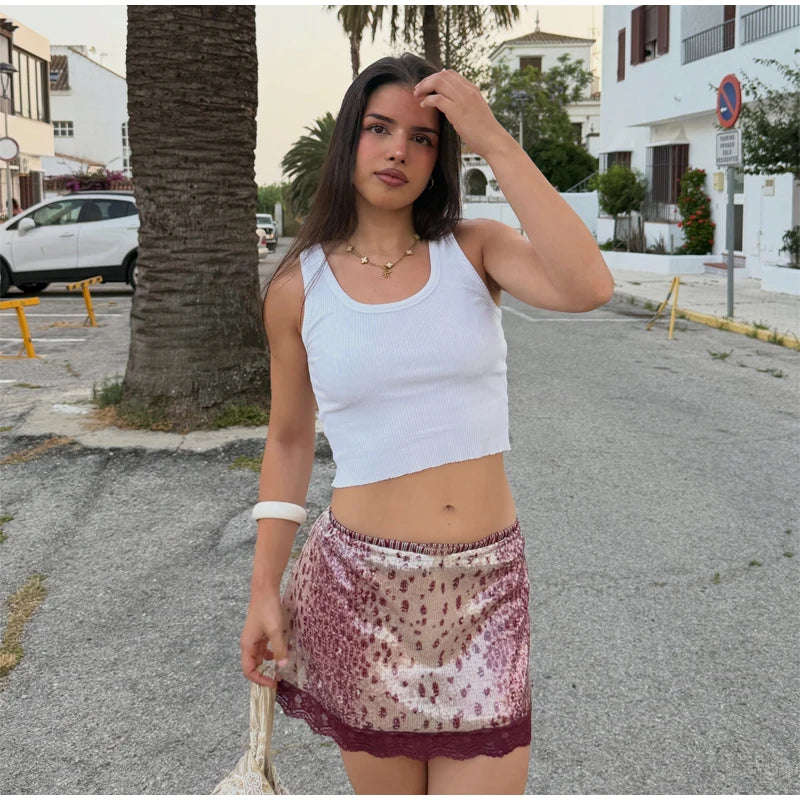 Women's Sequin Mini Skirt Collection