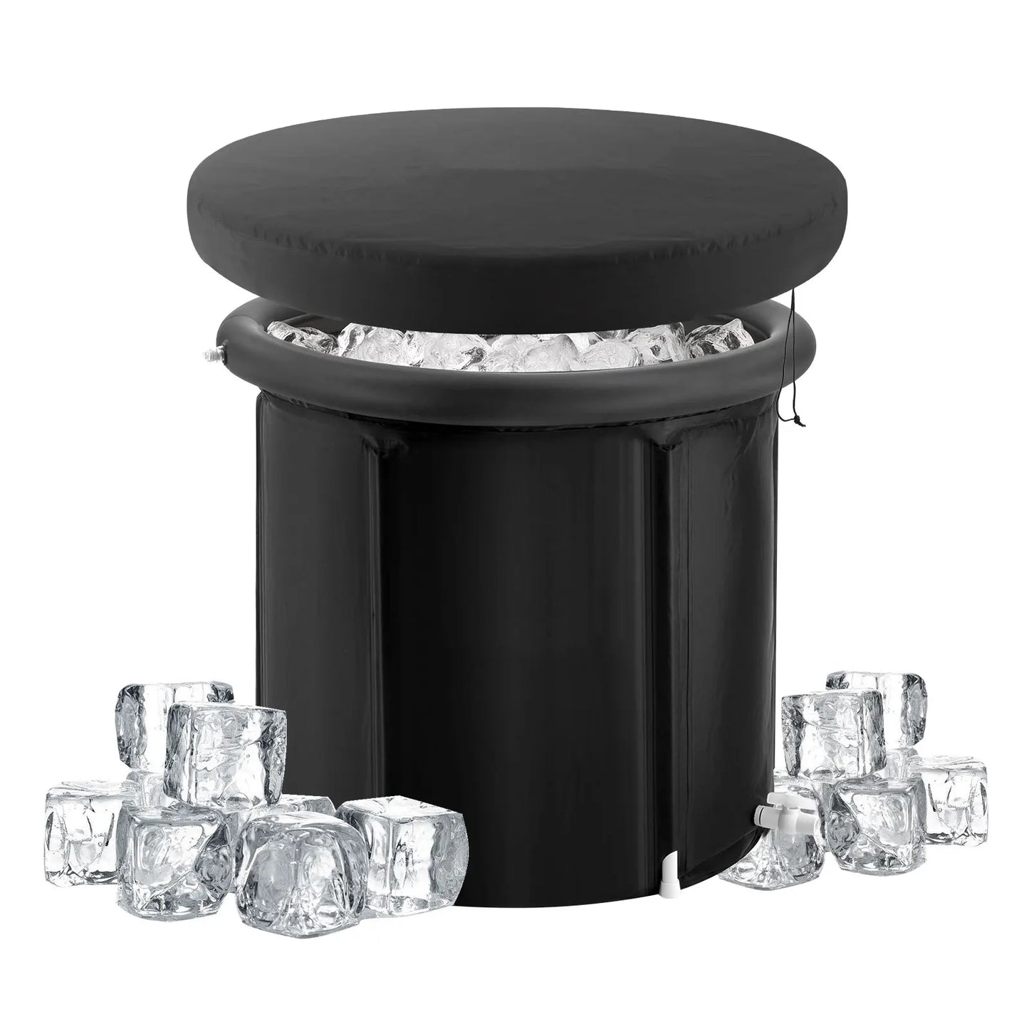 Portable Ice Bath Tub for Cold Water Therapy – Inflatable Plunge Pool for Athletes, Outdoor Ice Barrel Recovery Tub