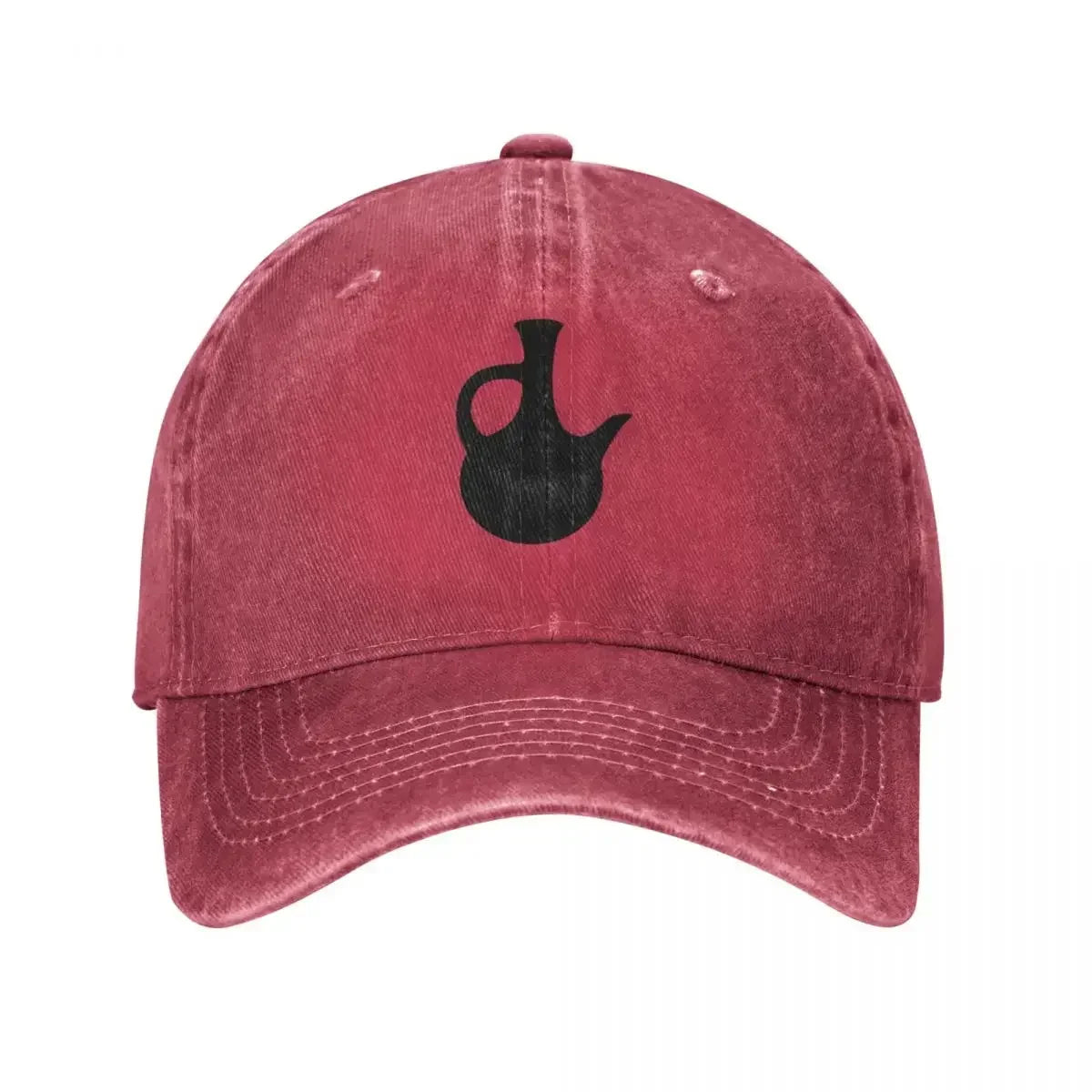 Ethiopian & Eritrean Jebena Silhouette Baseball Cap, Adjustable Unisex Curved Brim Hat